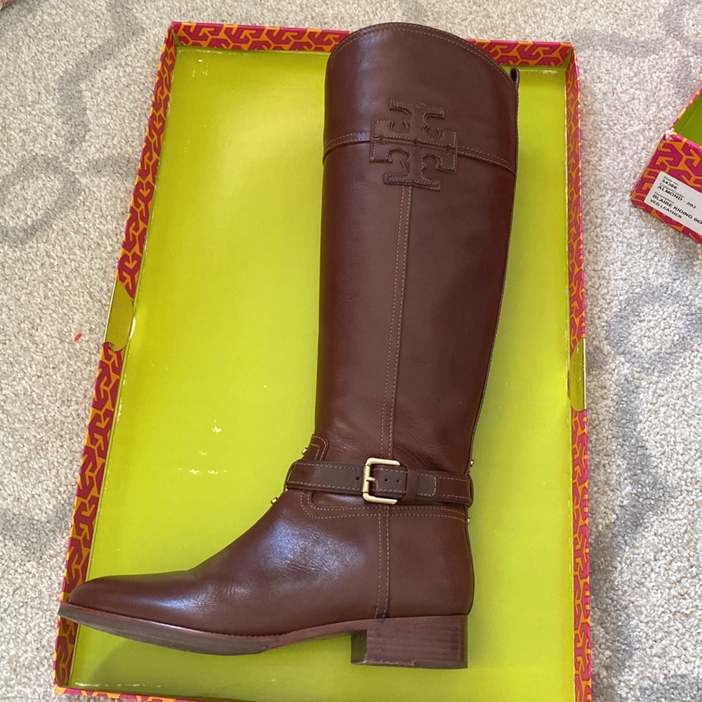Tory Burch Blaire Riding Boot Gem